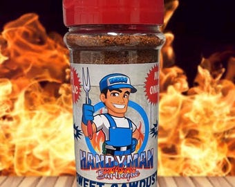 No Garlic No Onion Handyman Sweet Sawdust BBQ Rub, Barbecue Seasoning