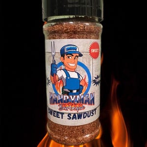 Handyman BBQ Sweet Sawdust, BBQ Rub, BBQ Seasoning, Dry Rub