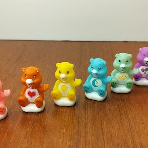 Vintage 80&#39;s Care Bears Figures Rainbow Nostalgic Toys TCFC American Greetings