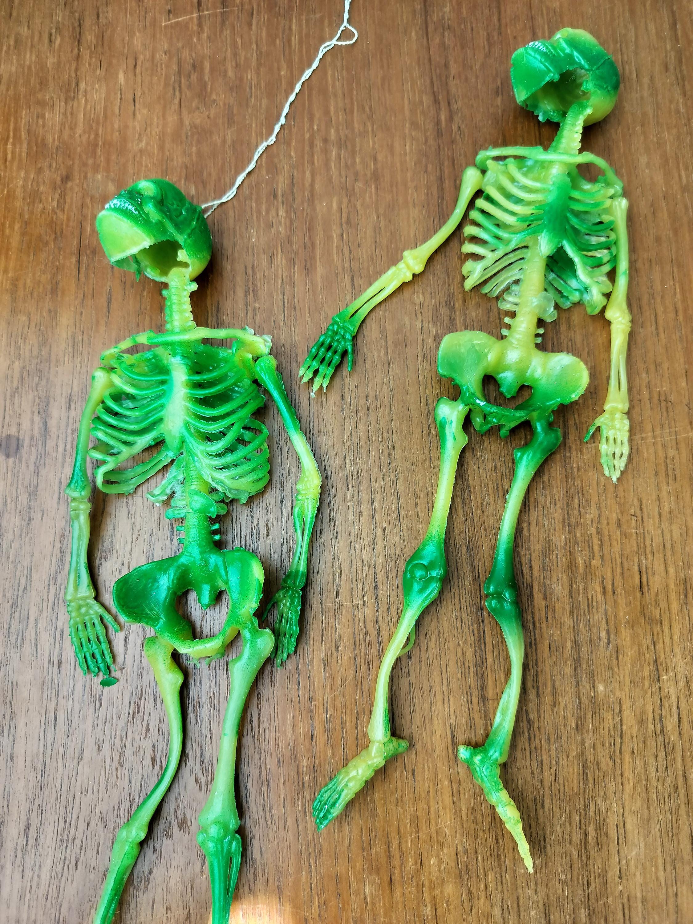 Vintage 70's Imperial Toy Skeleton Hong Kong Ugly Rubber Vintage 70's Imperial Toy Skeleton Hong Kong Ugly Rubber