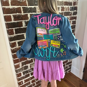 Hand painted Denim Jacket-Customizable-You Supply The Jacket-You Customize the Design-Painted Jean Jacket
