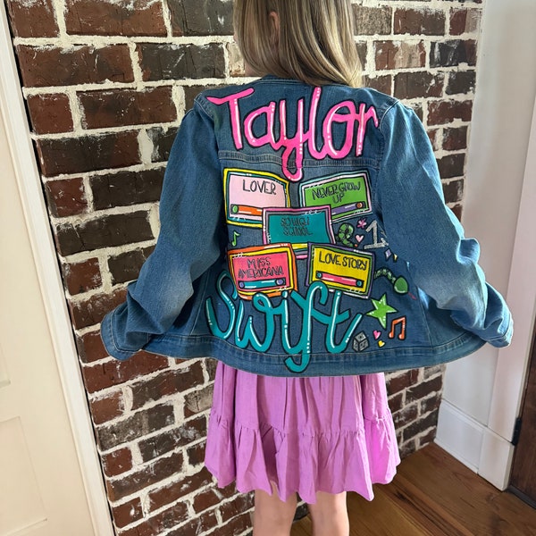Hand painted Denim Jacket-Customizable-You Supply The Jacket-You Customize the Design-Painted Jean Jacket