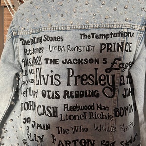 Hand painted Denim Jacket-Customizable-You Supply The Jacket-You Customize the Design-Painted Jean Jacket
