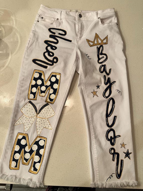 Hand painted Denim Jeans-Customizable-You Supply The Jeans-You Customize the Design-Painted Jeans