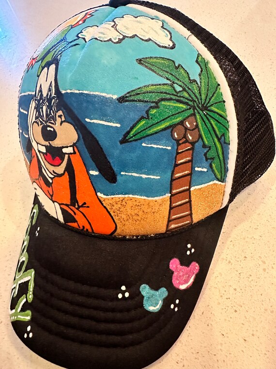 Hand Painted Trucker Hats-customizable-you Customize the  display picture 1