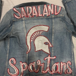 Hand painted Denim Jacket-Customizable-You Supply The Jacket-You Customize the Design-Painted Jean Jacket