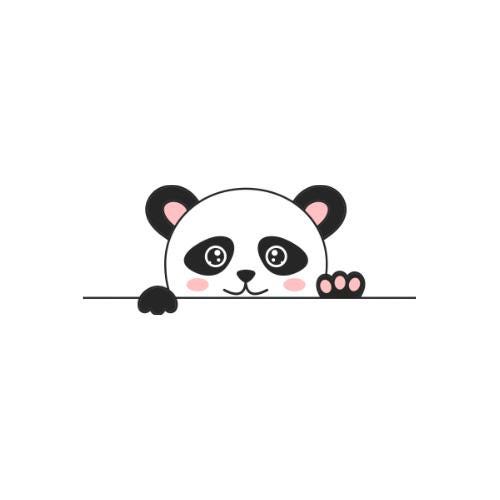 Panda svg and png