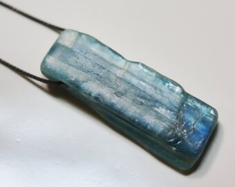 Minimalist Kyanite Pendant Talisman