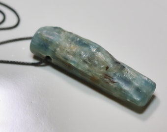 Minimalist Kyanite Pendant Talisman