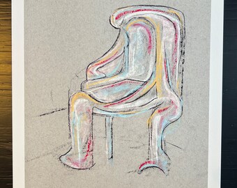 Therapy Chair - Original Art