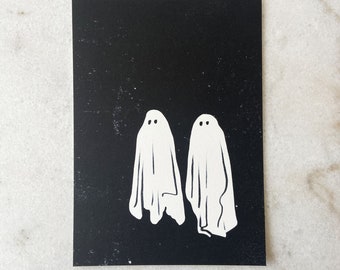 Anniversary - Love - Card - Ghosts - Our Love is Timeless - 5x7 Archival Framable Card, Design by Print Chapel