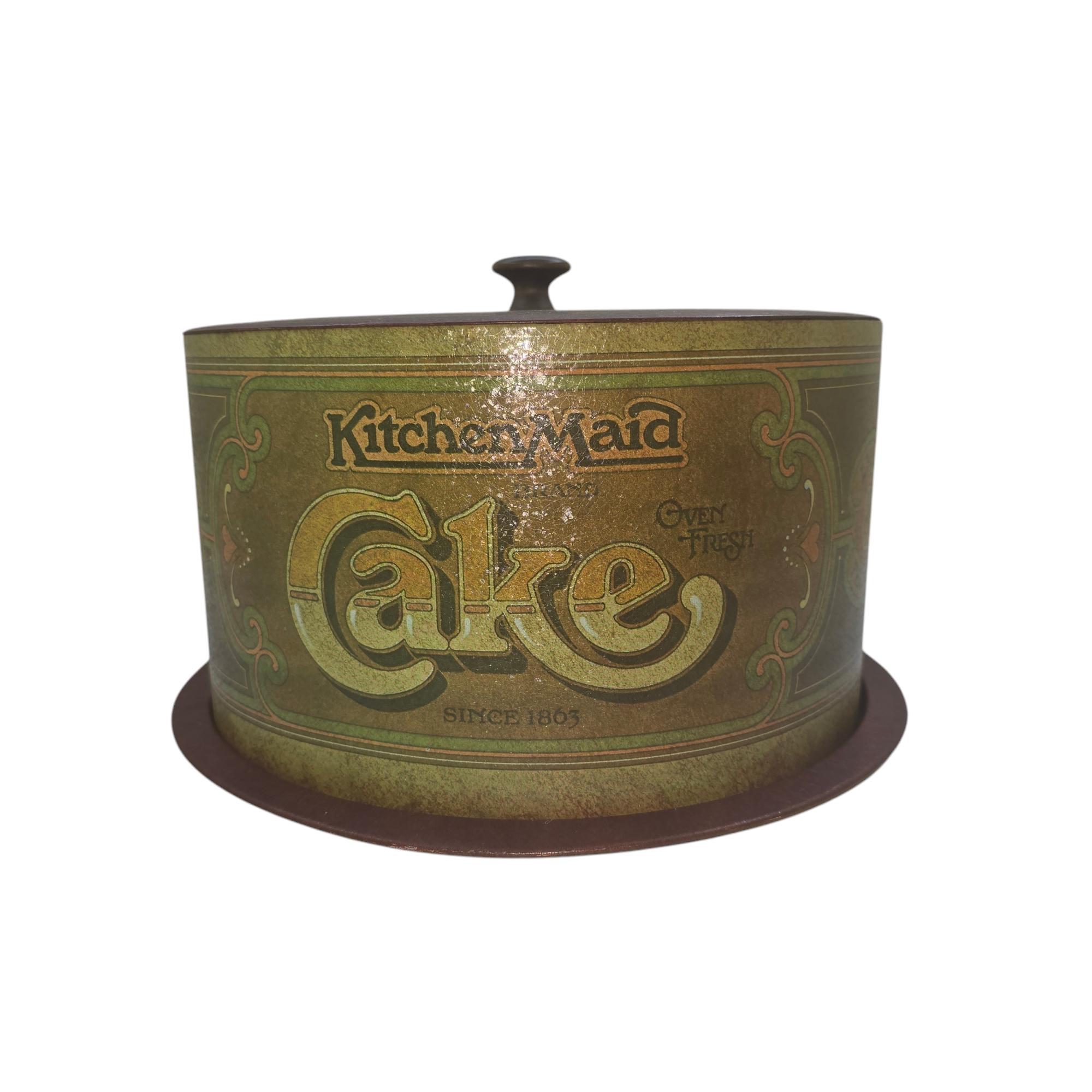 バロノフ　tin  ケーキドーム　cake ballonoff カントリー Ballonoff Cake Tin - Etsy
