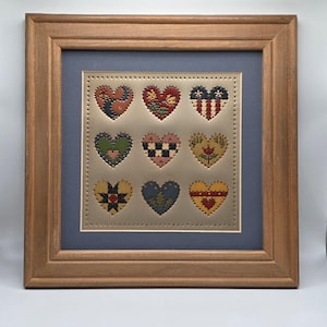 K.B. and Company Punched Tin Wall Hanging Hearts Farmhouse Decor Limited Edition Numbered 485/5000