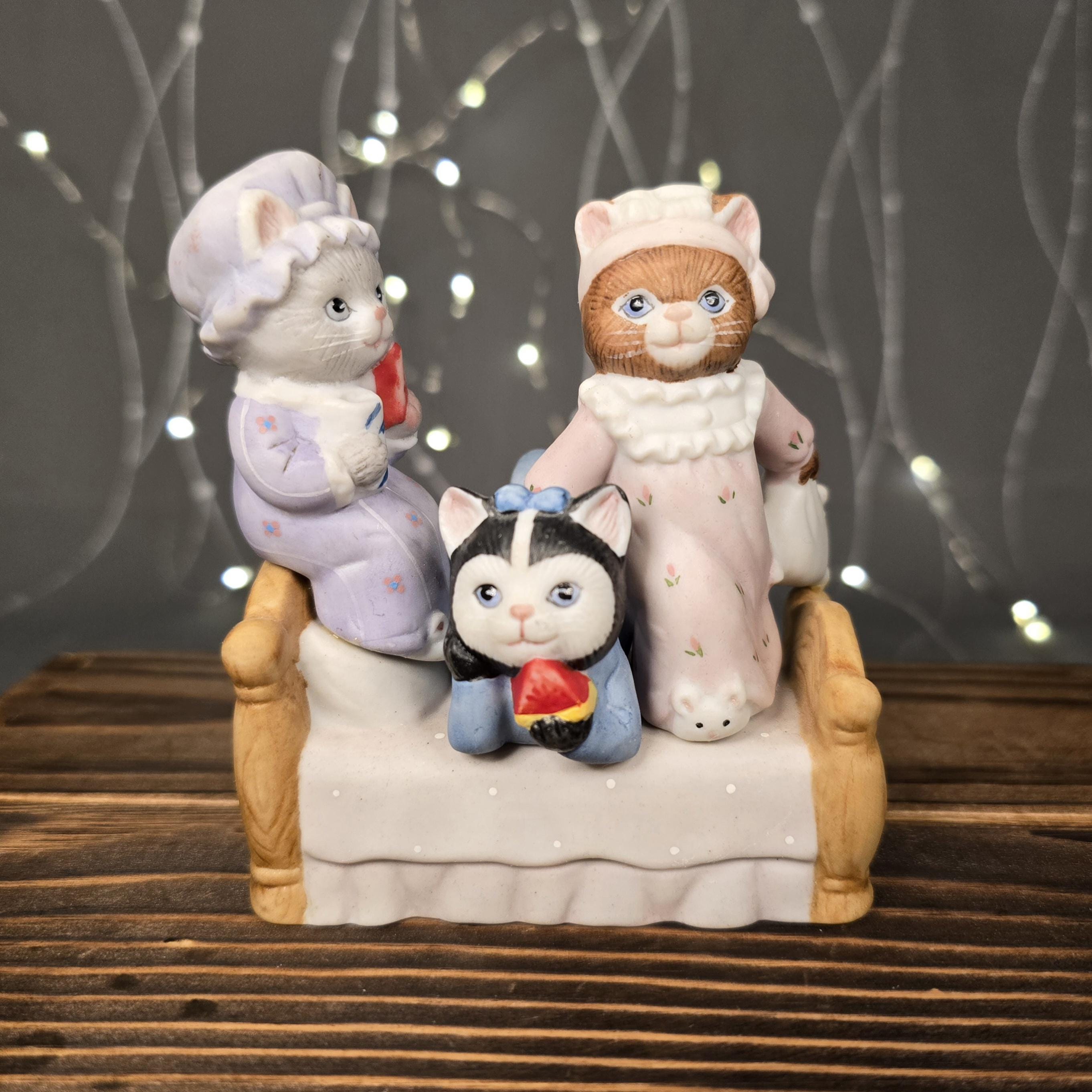 Kitty Cucumber Figurines - Etsy