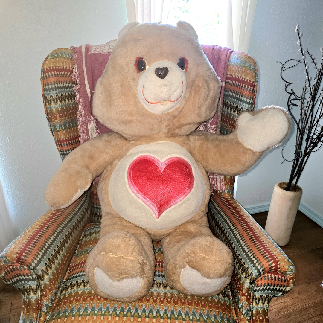 Bisounours Grostendre / True Heart Kenner 30cm - Vintage Années 80/90