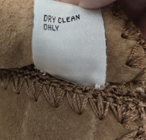 Vintage Carducci Suede Patchwork Jacket with Croc… - image 7