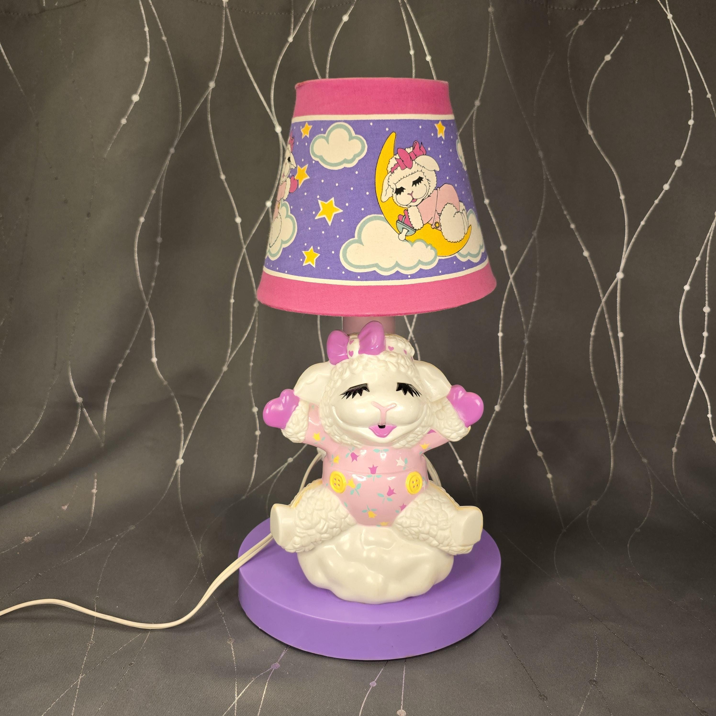 Vintage 1993 Lamb Chop Lamp - Shari Lewis Enterprises Nursery