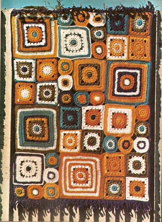 Crochet blanket patchwork hotsell