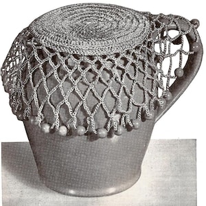 Jug Cover Vintage Crochet Pattern 264