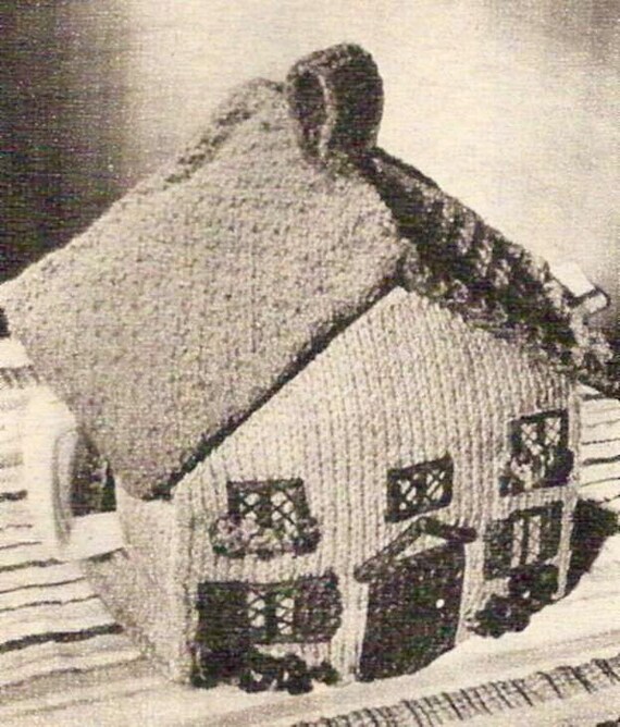 Cottage Tea Cosy Vintage Knitting Pattern 463