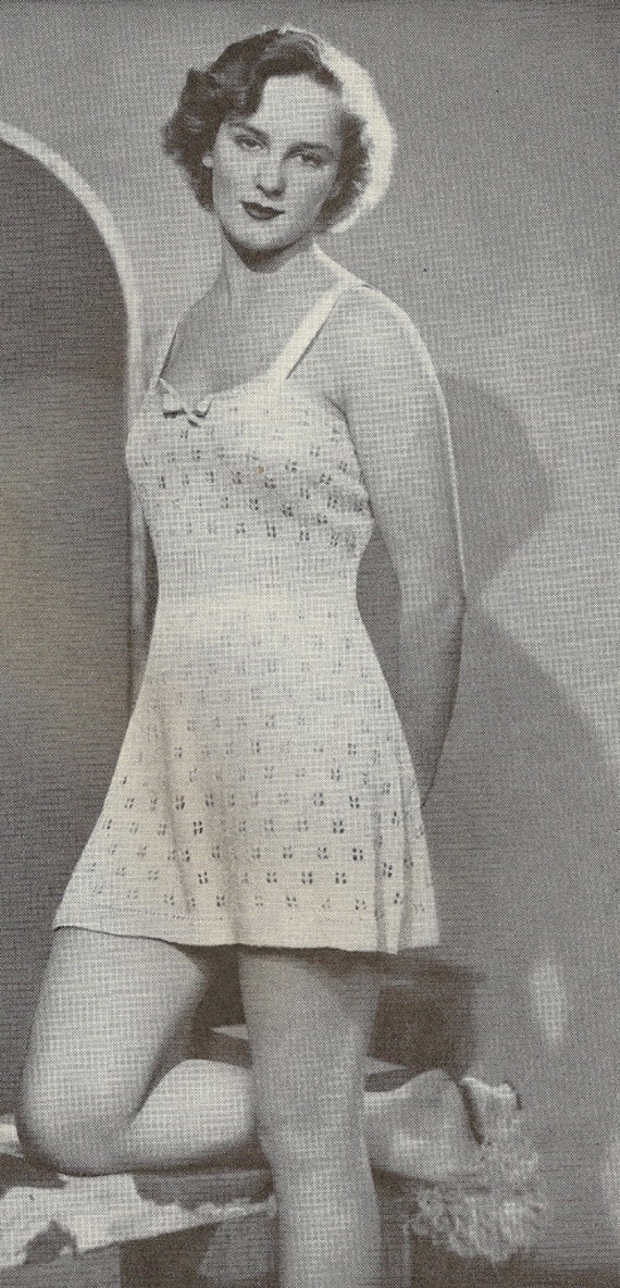 1935 Cami-knickers Vintage Knitting Pattern 180 -  Canada