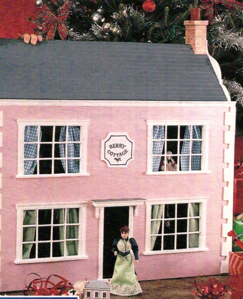 Doll House and Furniture TO MAKE. Plus Two Single Story Doll