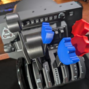 Honeycomb Bravo Twin Piper Lever & Trim Wheel Set