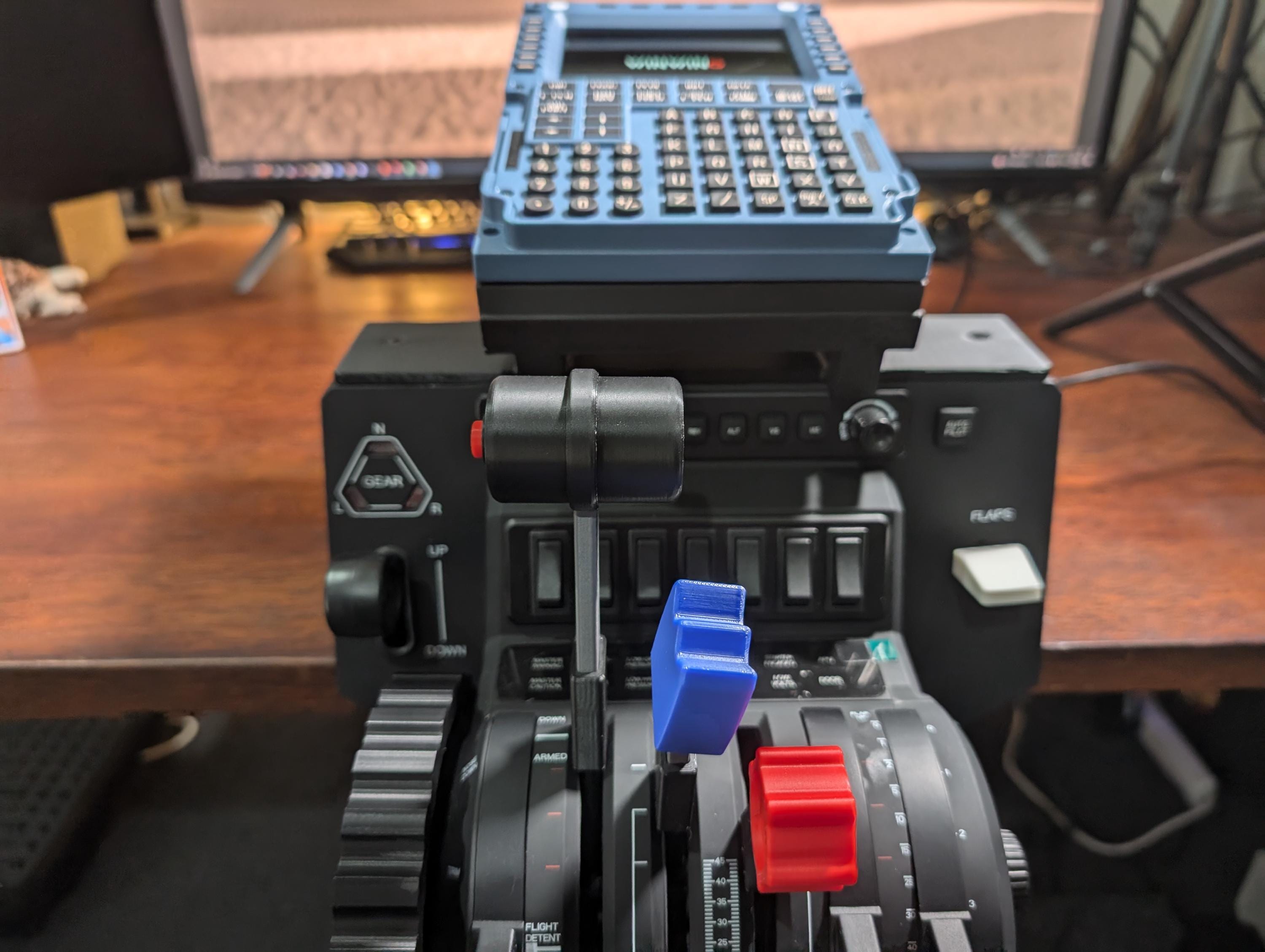 Winwing / WINCTRL Airbus MCDU & Boeing FMS Mount for the Honeycomb
