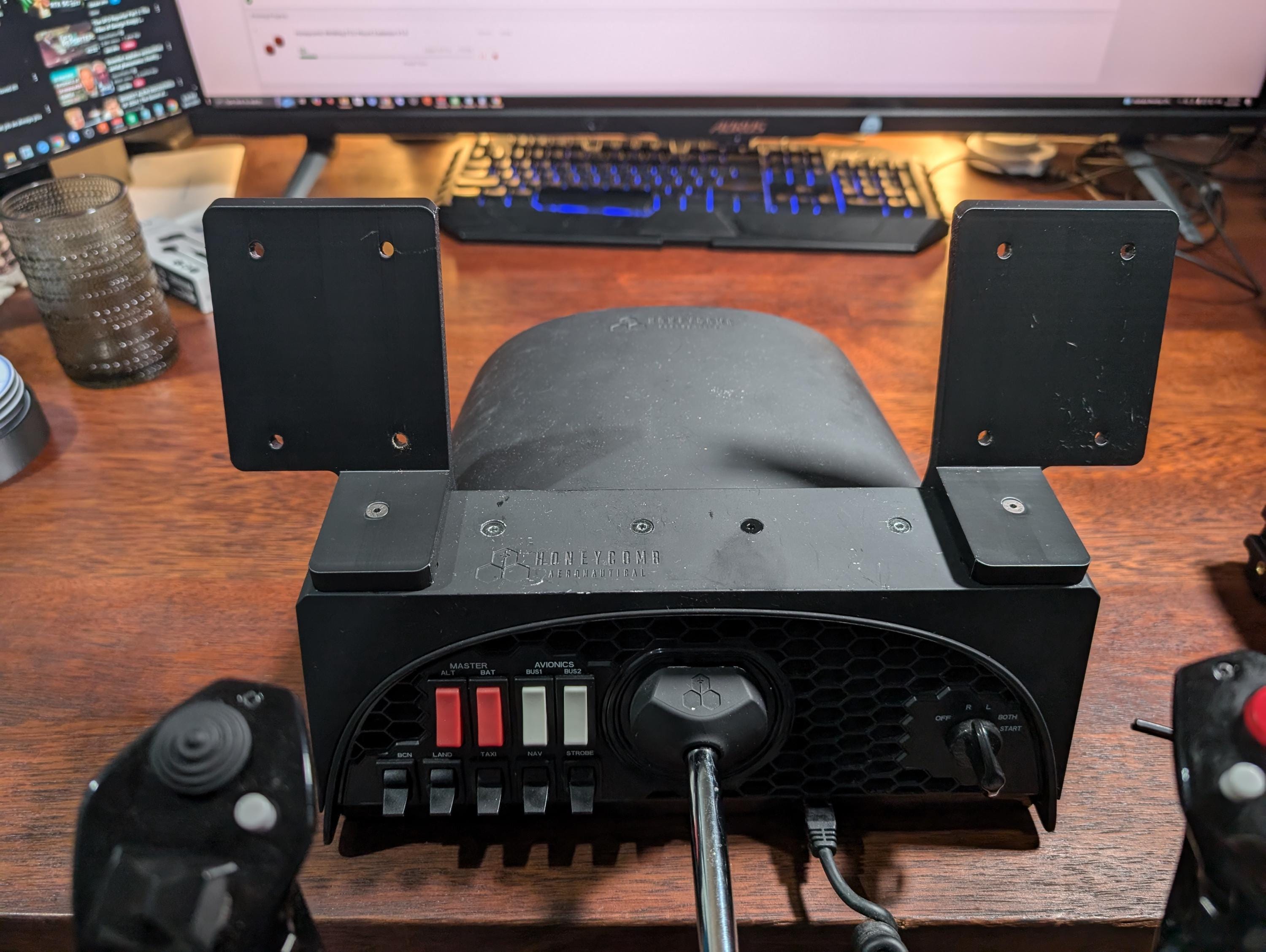 Winwing / WINCTRL Airbus A320 FCU Unit 1 & EFIS Stand for