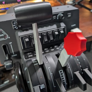 Honeycomb Bravo PA-28 Piper Warrior Lever Set