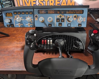 Winwing / WINCTRL Airbus A320 FCU Unit 1 & Right EFIS stand for Honeycomb Alpha