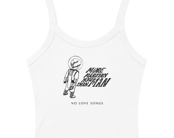 MMNTM Women’s micro-rib tank top - White