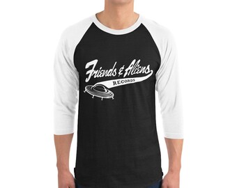 Friends & Aliens Baseball Tee