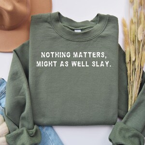 Funny Saying Sweatshirt Funny Sweater Unisex Crewneck Gen Z Sweater Trendy Sweatshirt Funny Text Shirt Humorous Quote Shirt Minimalist Tee