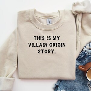 Funny Saying Sweatshirt Funny Sweater Unisex Crewneck Gen Z Sweater Trendy Sweatshirt Funny Text Shirt Humorous Quote Shirt Minimalist Tee