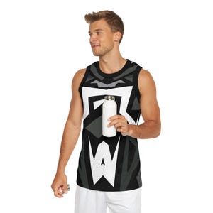 Unisex Basketball Jersey  Streetwear Sports Tank Top, Breathable Athletic Shirt for Men & Women, Summer Hip Hop Sport Style