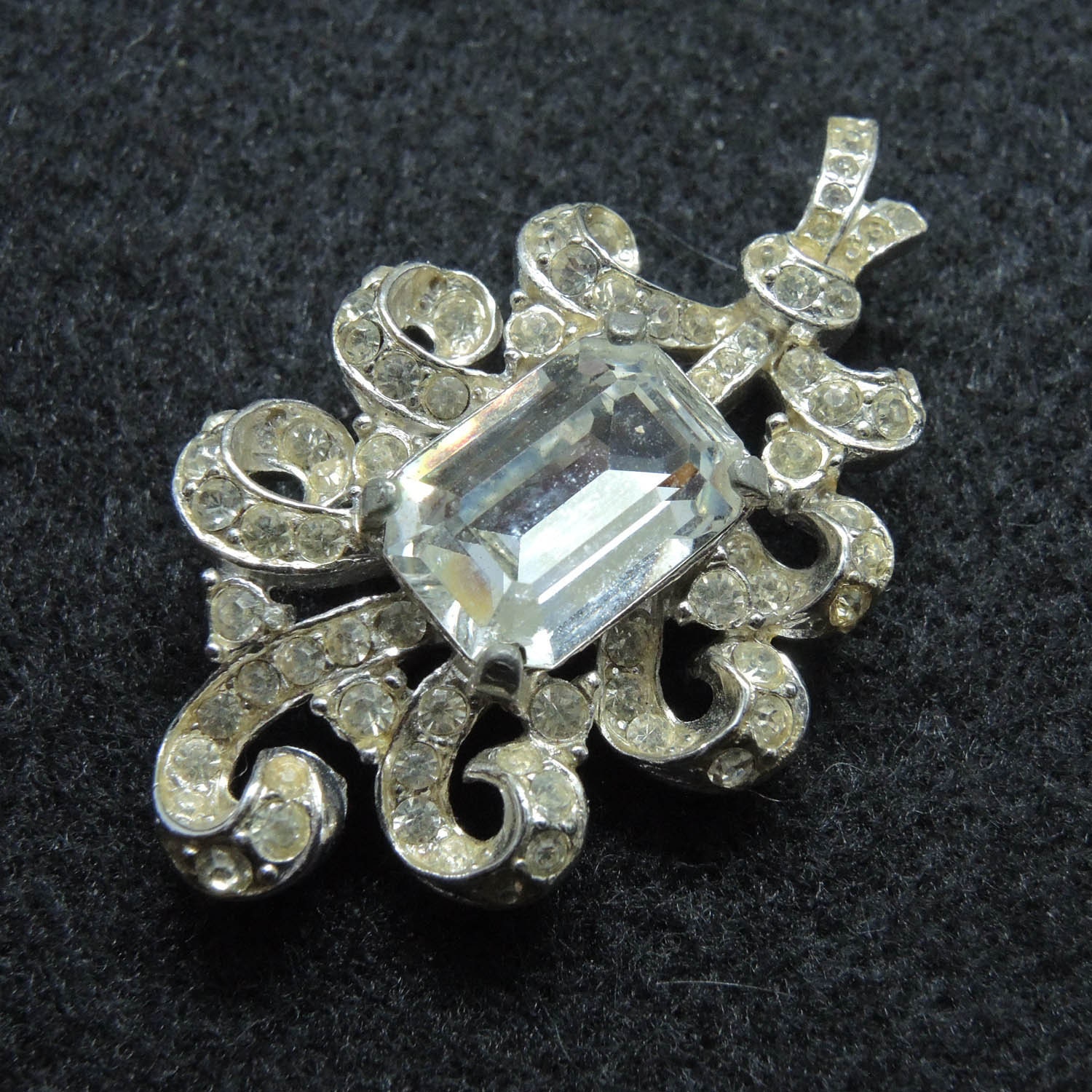 sparkly brooch