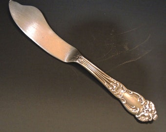 Antique Master Butter Knife, Reed & Barton Tiger lily