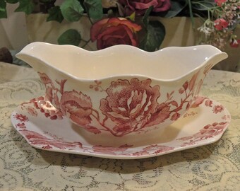 Johnson Bros. English Chippendale Gravy Boat