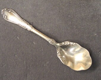 Lovely Sugar Spoon In The Avon Pattern, By 1847 Rogers Bros.