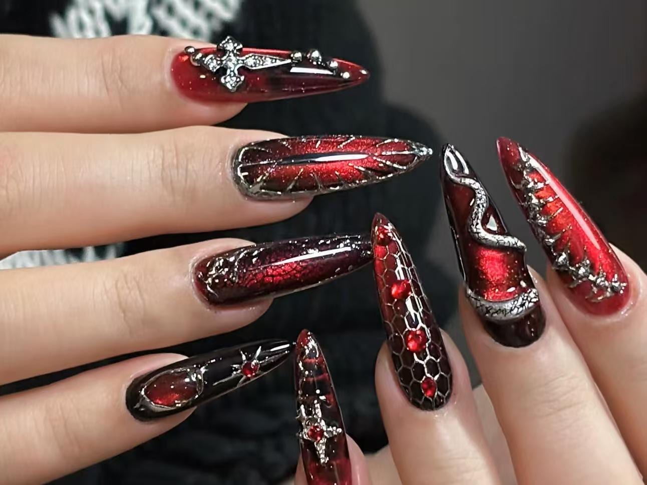 Deathless Gothic Nails That Never Fade