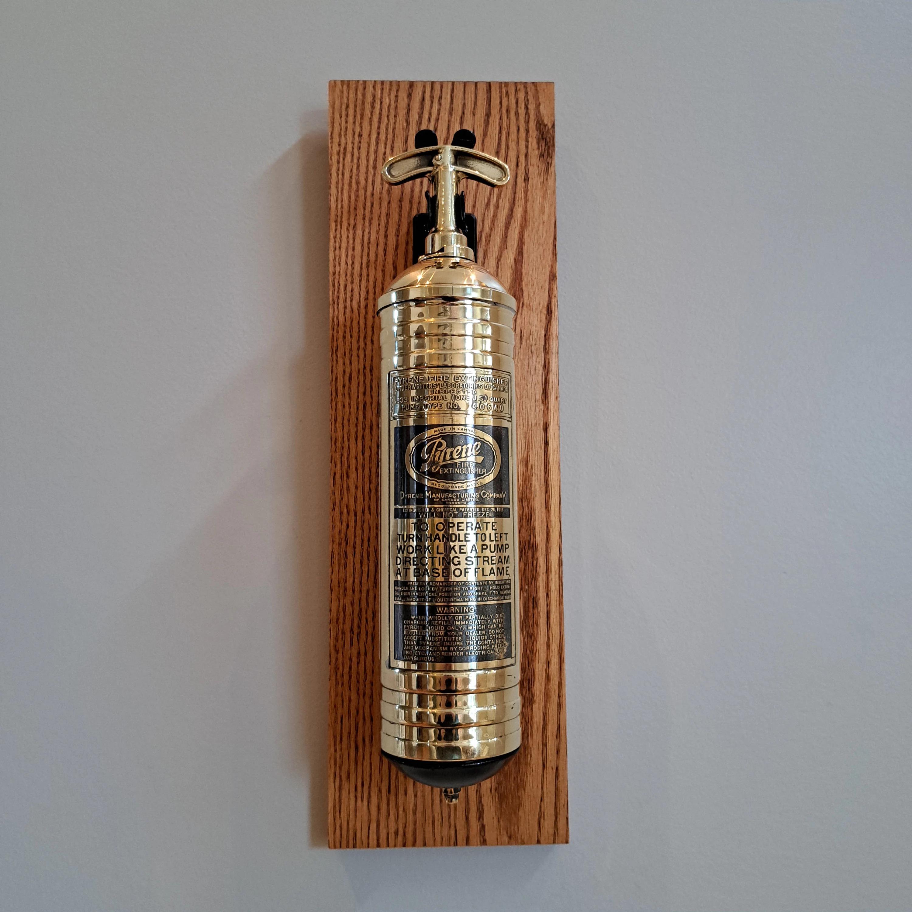 Pyrene fire extinguisher discount