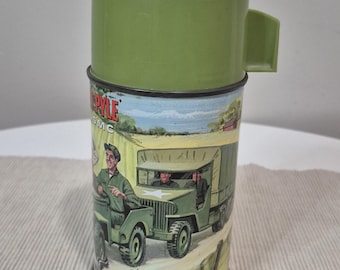 Vintage 1966 Gomer Pyle Metal Lunchbox With Thermos - Etsy