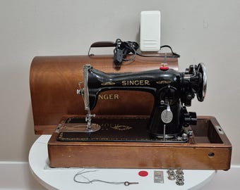 Vintage 1936 Singer 15-91 Full Size Sewing Machine Vintage Singer Full Size Sewing Machine