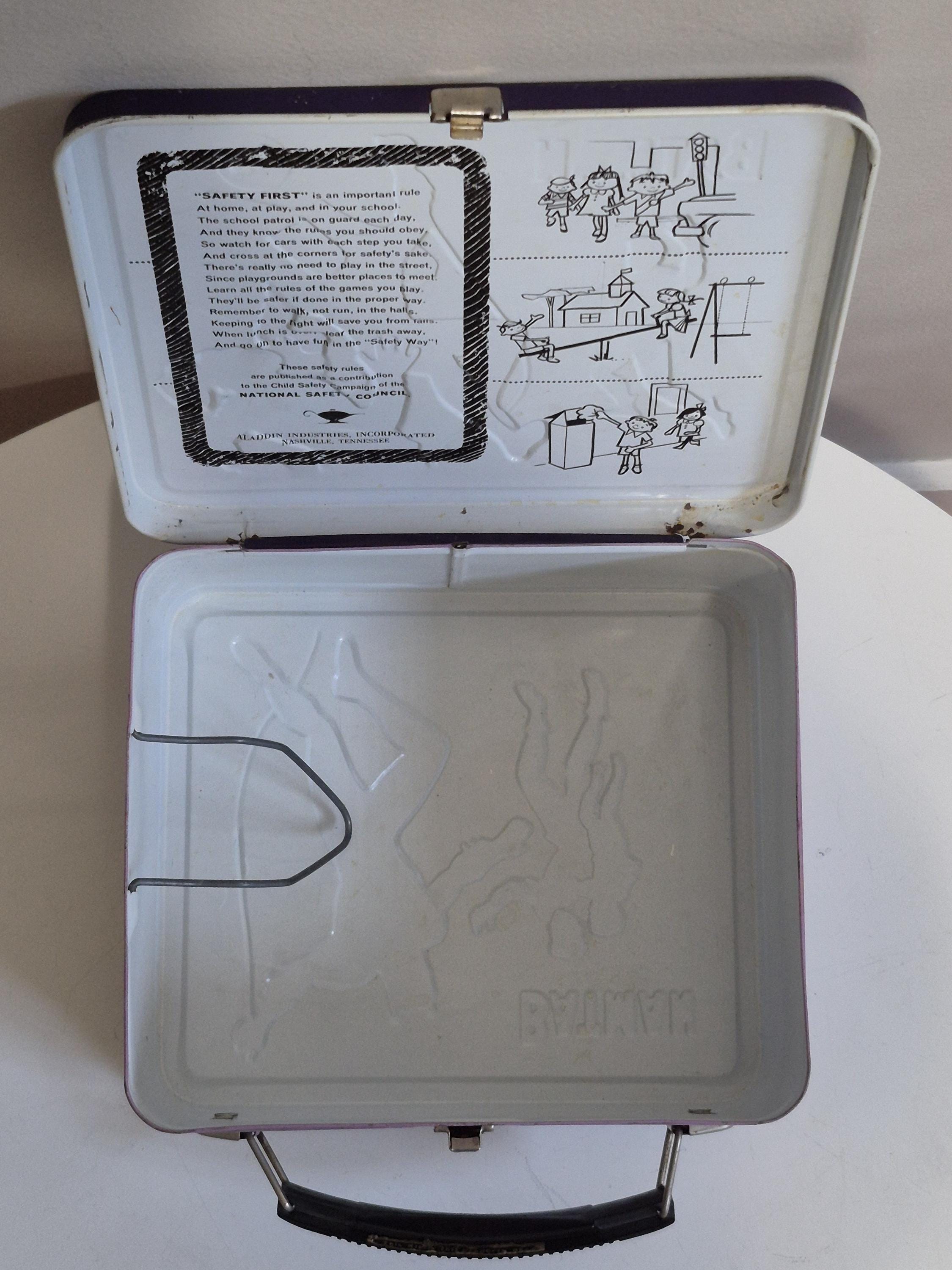Vintage 1966 Batman and Robin Metal Lunchbox and Thermos - Etsy