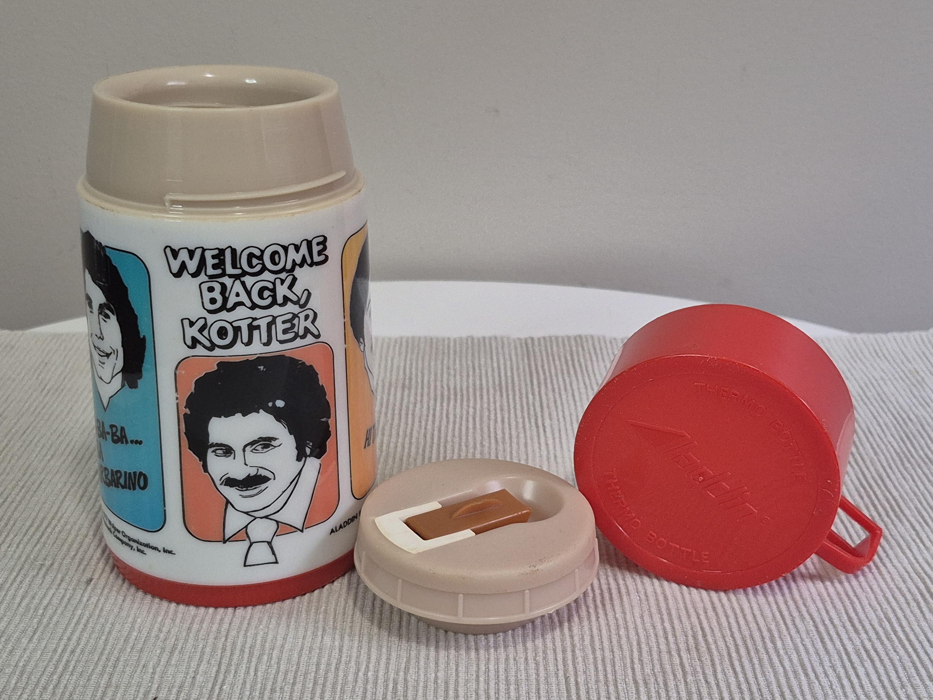 Vintage Welcome Back Lotter Lunchbox With Thermos by Aladdin - Etsy