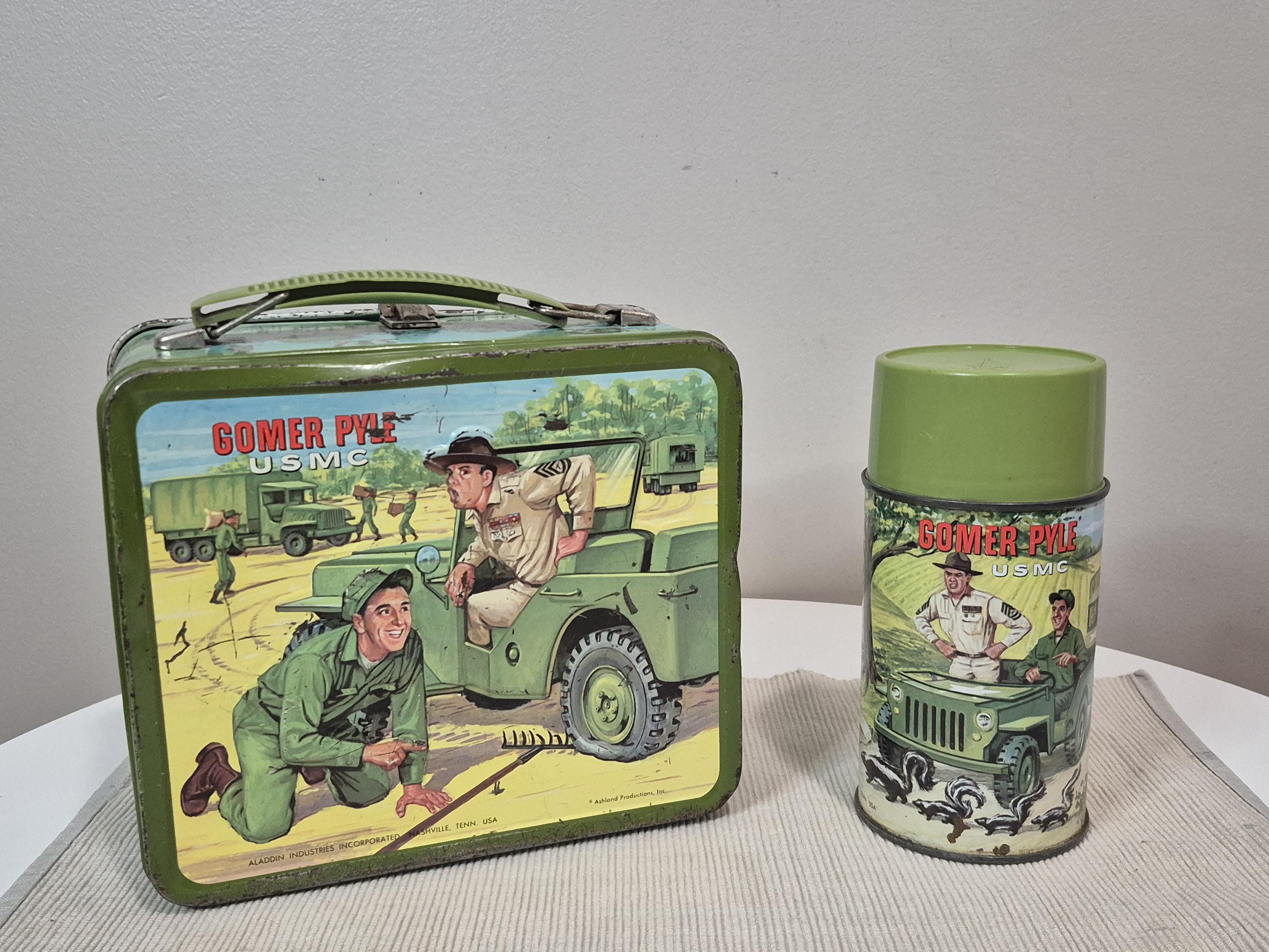 ケース箱付き 1977年 アームストロング USミリタリーランタン u02 Vintage 1966 Gomer Pyle Metal Lunchbox With Thermos - Etsy