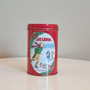 Vintage lifesavers holiday keepsake tin lifesavers limited edition tin
