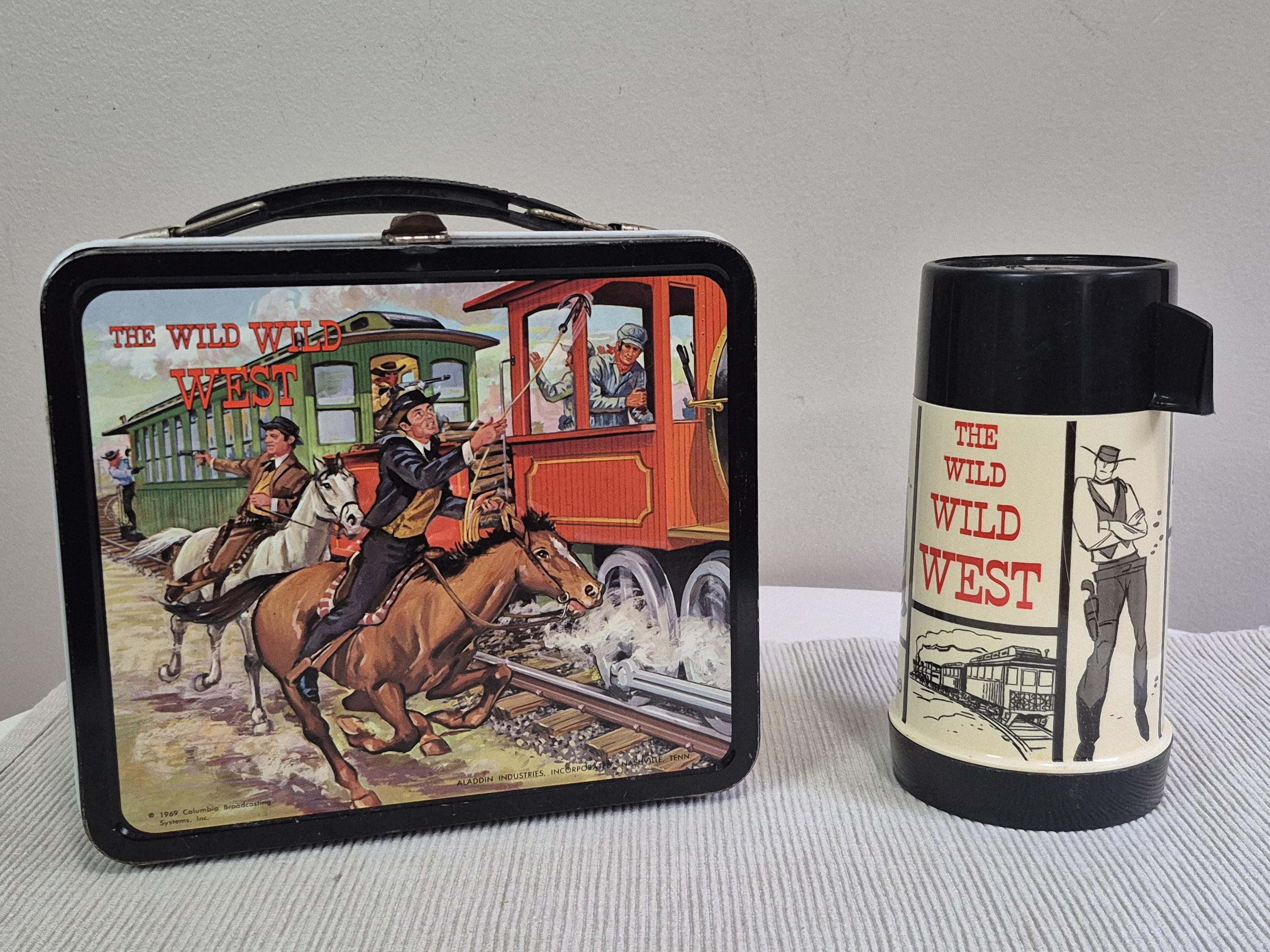 Vintage 1969 Wild Wild West Lunchbox With Thermos - Etsy