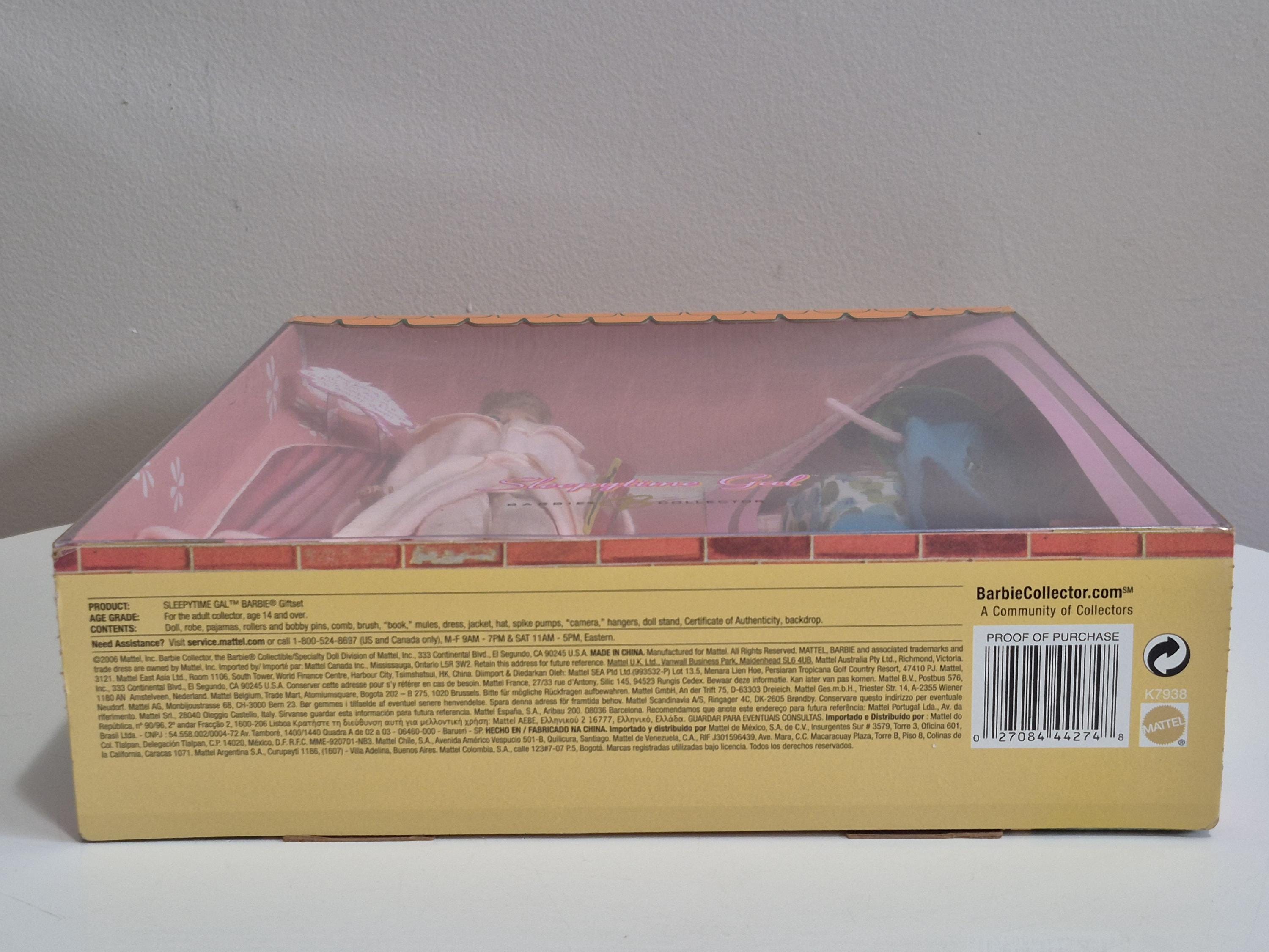 Sleepytime Gal Barbie K7938 Reproduction of 1966 Fashion Series